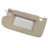 Beige Left Driver Side Sun Visor w/ Light for 2013-18 Nissan Altima 964013TA2A