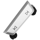 Silver Multifunctional Steering Wheel Button Key Volume Button for Volkswagen VW MK8 3644