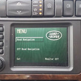 1999-02 RANGE ROVER P38 HSE Sat Navigation Screen OEM YIE100080LNF
