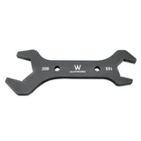 Double Hose Ended Spanner Tool Kit Black Wrench Set 3AN to 20AN