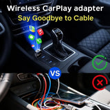 Wireless Carplay Mirror Cars Link Adapter 3 in 1 Compatible with Airplay/Android
