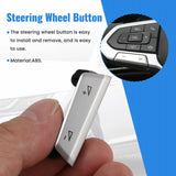 Silver Multifunctional Steering Wheel Button Key Volume Button for Volkswagen VW MK8 3644