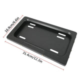 Universal Fit License Plate Conceal Anti-Theft Rain Cover, Durable & Stylish Protector