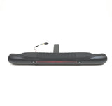 Steel Tow Hitch Step LED Brake Bar Guard for 2" Receiver 4-pin Plug Black
