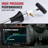 HVAC VAC Refrigeration Oil Charge Pump 200 PSI 2.6oz Stroke 35in Hose