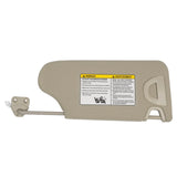 Beige Left Driver Side Sun Visor w/ Light for 2013-18 Nissan Altima 964013TA2A