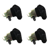 4pc Door Glass Anti-Rattle Cushion Kit for 1969-1996 Corvette C3 C4