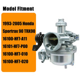 Carburetor For Honda Sportrax 90 TRX90 2x4 1993-2005 16100-HF7-A11