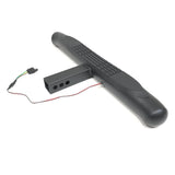 Steel Tow Hitch Step LED Brake Bar Guard for 2" Receiver 4-pin Plug Black