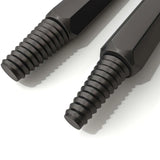 2pcs Fracture Damaged Spark Plug Broken Extractor Removal Tool Left-Hand Thread