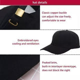 Red Light Therapy Hat 650nm&850nm Treatment Cap Hat Hair Loss Growth Regrowth