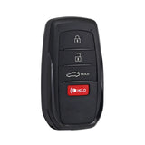 Key Fob Shell for 2025-2026 Toyota Camry HYQ14FBX HYQ14FBW 4 Button