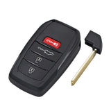 Key Fob Shell for 2025-2026 Toyota Camry HYQ14FBX HYQ14FBW 4 Button