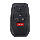 Smart Remote Key Fob Set (2 Pack) for 2021-2023 Toyota RAV4 Prime 2023-2024 bZ4X HYQ14FBX 8990H-30190
