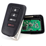 Smart Remote Key Fob Set (2 Pack) for 2014-2019 Lexus IS200t IS250 IS300 IS350 RC200t RC300 RC350 89904-53651