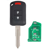 Remote Head Key Set (2 Pack) for 2016-2019 Mitsubishi Outlander 6370B944