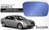 Passengers Side Mirror Replacement Glass for 2004 2005 2006 Acura TL