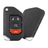 Smart Flip Remote Key Fob for 2018-2022 Jeep Wrangler 2020-2023 Gladiator OHT1130261 68416784AA