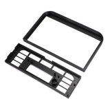 Double Din Head Unit Bezel Square HVAC Faceplate Kit for BMW E36 3-Series