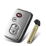 2 Smart Remote Key Fobs for 2007-2010 Toyota Camry 2007-2009 Avalon HYQ14AAB 271451-0140