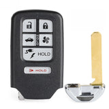 Six-Button Smart Remote Key Fob for 2018-2021 Honda Clarity Plug-In Hybrid KR5V2X A2C98676600