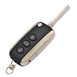 Four-Button Flip Key Shell for 2005-2016 Bentley Continental GT 2005-2013 Flying Spur KR55WK45032