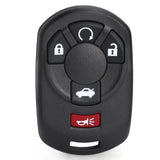 Smart Remote Key Fob Set (2 Pack) for 2005-2007 Chevrolet Corvette 10372541 10372542