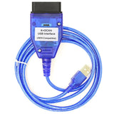 K+DCAN OBD2 Cable with Switch For BMW FTDI FT232RL Tools EDIABAS NCS Expert ISTA