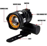 40000LM Rechargeable LED MTB Bicycle Light Racing Bike Front Headlight