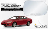 Passengers Side Mirror Replacement Glass for 1999 2000 01 02 Honda Accord