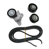 Serpentine Belt, Tensioner and Pulley Kit for Chrysler, Dodge and Jeep 2.4L