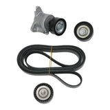 Serpentine Belt, Tensioner and Pulley Kit for Chrysler, Dodge and Jeep 2.4L