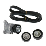 Serpentine Belt, Tensioner and Pulley Kit for Chrysler, Dodge and Jeep 2.4L