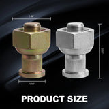 Set of 12 Wheel Nut and Stud Front 6 RH 6 LH for ISUZU NPR NQR NPR-HD NRR 98-25 – product image 9