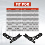 Set of 2 Front Lower Control Arm for Audi A3 Quattro S3 VW GTI Golf Jetta 5QD407151D – product image 9