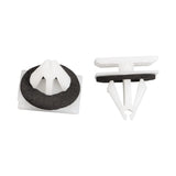 Set Of 4 Cab Corner Moulding Attaching CLIPS For 15+ Ford F150, Super Duty – product image 3