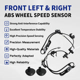 Set of 4Pcs Front Rear ABS Wheel Speed Sensor for Toyota Camry Avalon 89542-33070 – product image 7