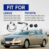 Set of 4Pcs Front Rear ABS Wheel Speed Sensor for Toyota Camry Avalon 89542-33070 – product image 10