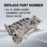 Shift Solenoid Valve Body for 2014-2019 Cadillac CTS 2008-2011 Lexus IS F AA80E – product image 3