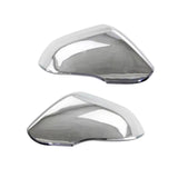 Side Mirror Cover Cap Pair Chrome for 2015-2019 Hyundai Sonata