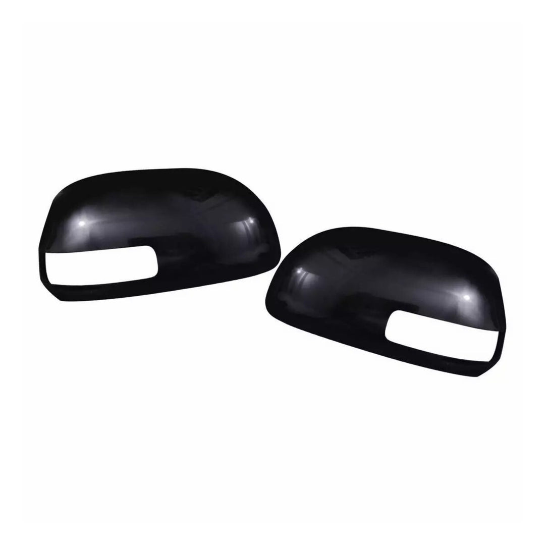 Side Mirror Cover Pair Black for 2006-2012 Toyota RAV4