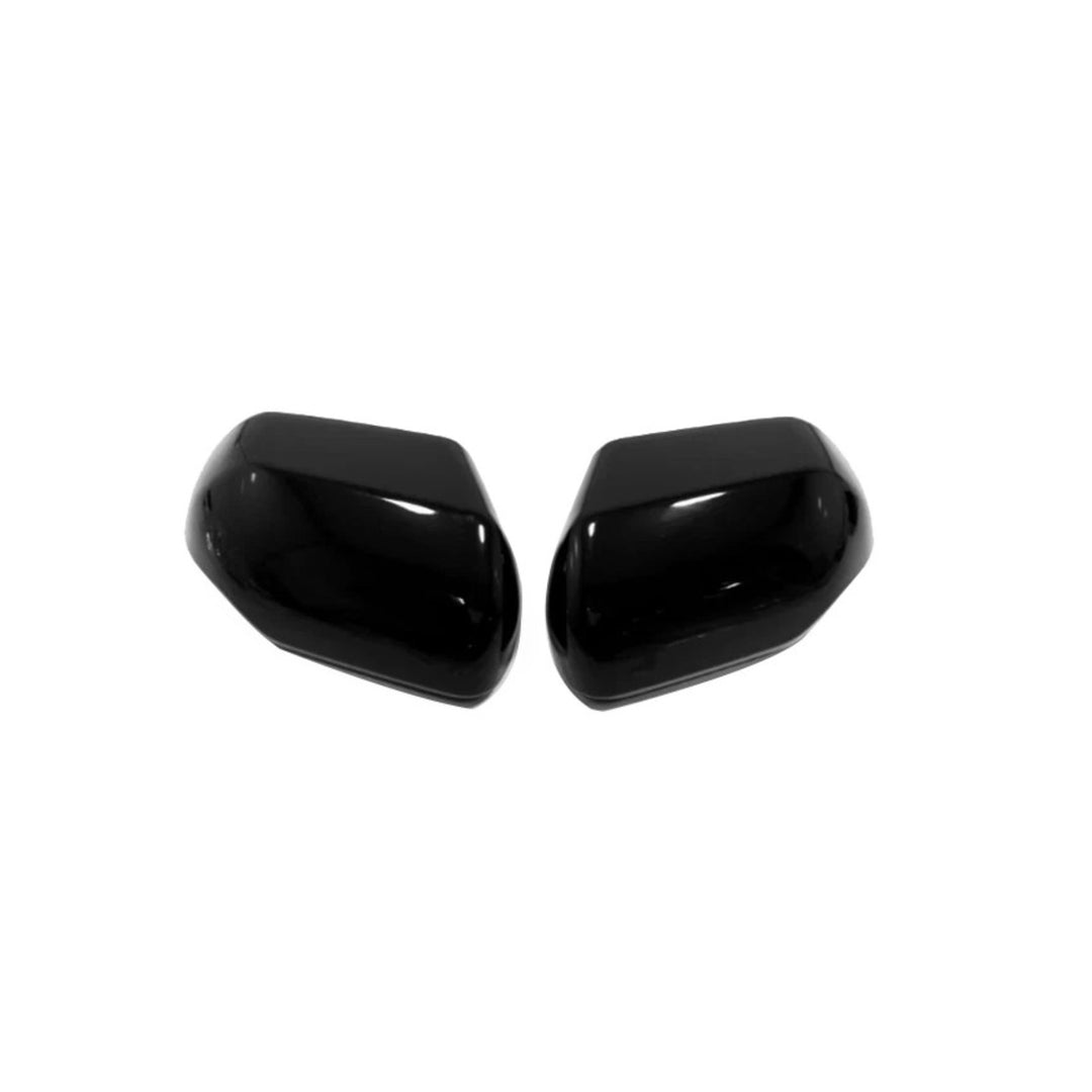 Side Mirror Cover Pair Gloss Black for 2022-2023 Toyota Tundra