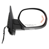 Side Mirror Pair, Heated with Memory, for 2009-2014 Chevrolet and GMC Trucks and SUVs