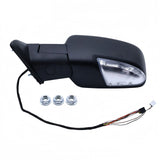 Side Mirror Pair, Power Heated with Signal and Puddle Light, for 2013-2019 Ram 1500, 2500, 3500
