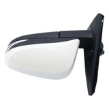Side Mirror Pair with Camera and Blind Spot, Pearl White, for 2014-2023 Toyota 4Runner