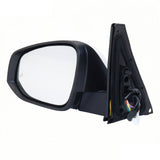Side Mirror Pair with Camera and Blind Spot, Pearl White, for 2014-2023 Toyota 4Runner