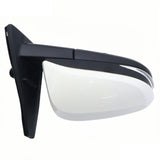 Side Mirror Pair with Camera and Blind Spot, Pearl White, for 2014-2023 Toyota 4Runner