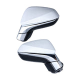 Side Mirror Pair with Power Fold and Blind Spot, White, for 2016-2022 Lexus RX350, RX450h