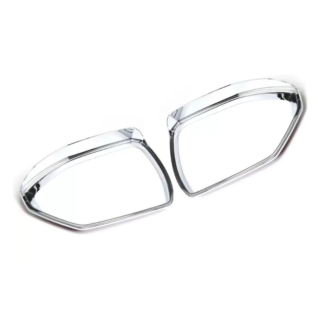 Side Mirror Rain Visor Chrome Pair for 2022-2023 Hyundai Tucson