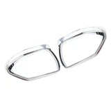 Side Mirror Rain Visor Chrome Pair for 2022-2023 Hyundai Tucson